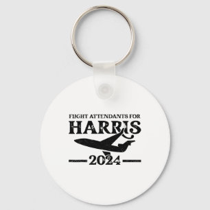 Chaveiro Atendedores de voo para as eleições de Kamala Harr