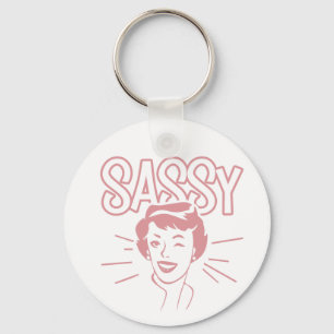 Chaveiro Atitude Sassy retro