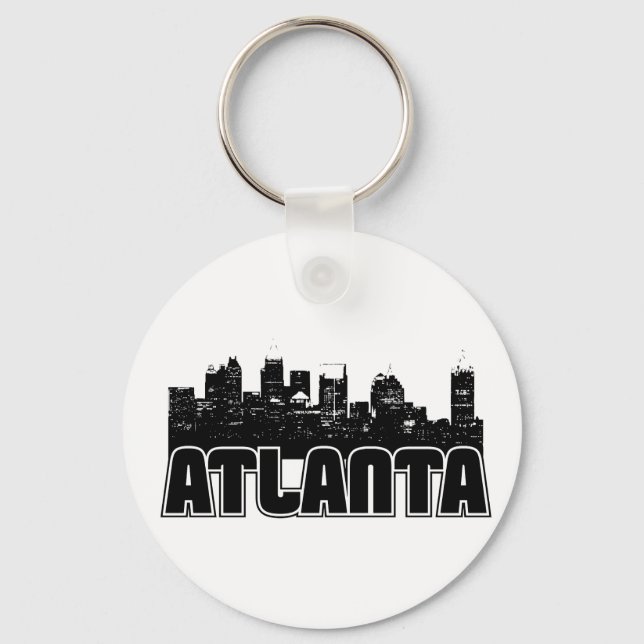 Chaveiro Atlanta Skyline (Frente)
