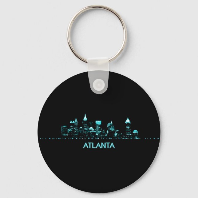 Chaveiro Atlanta Skyline (Frente)