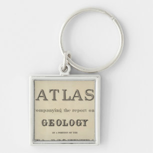 Chaveiro Atlas de Página de Título que acompanha o relat