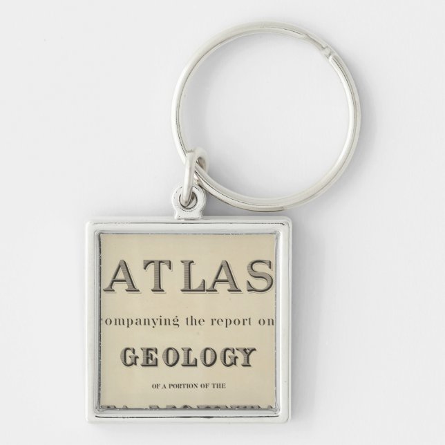 Chaveiro Atlas de Página de Título que acompanha o relatóri (Frente)