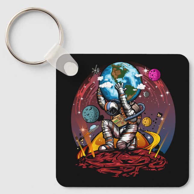 Chaveiro Atlas Space Man (Frente)