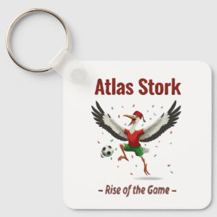 Chaveiro Atlas Stork Mascote do Futebol Marroquino - Ascens