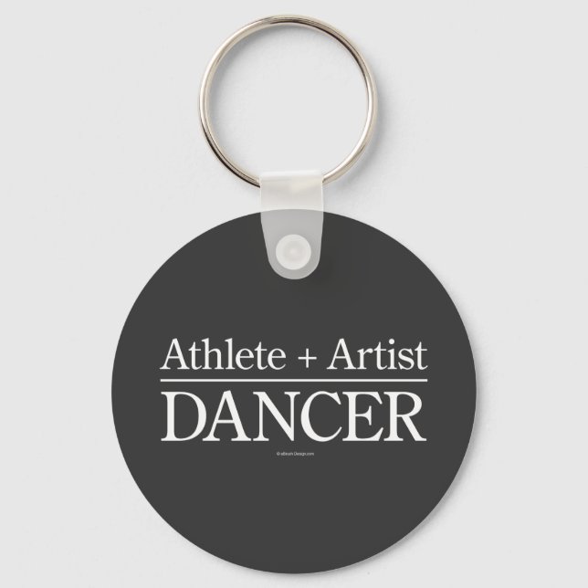 Chaveiro Atleta + Artista = Dançarino (Frente)