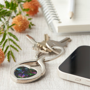 Chaveiro atmosfera natalina festiva e animada do SlipperyJo