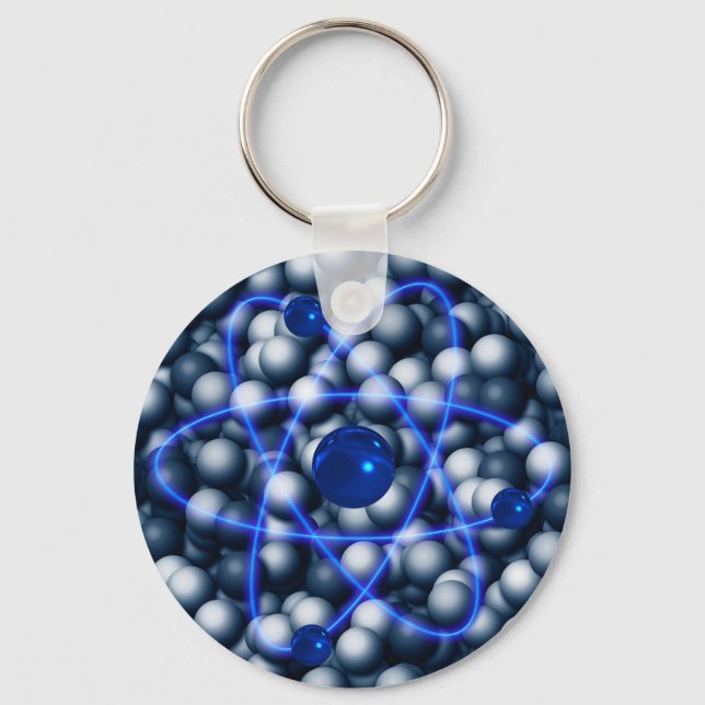 Chaveiro Atomo azul (Frente)
