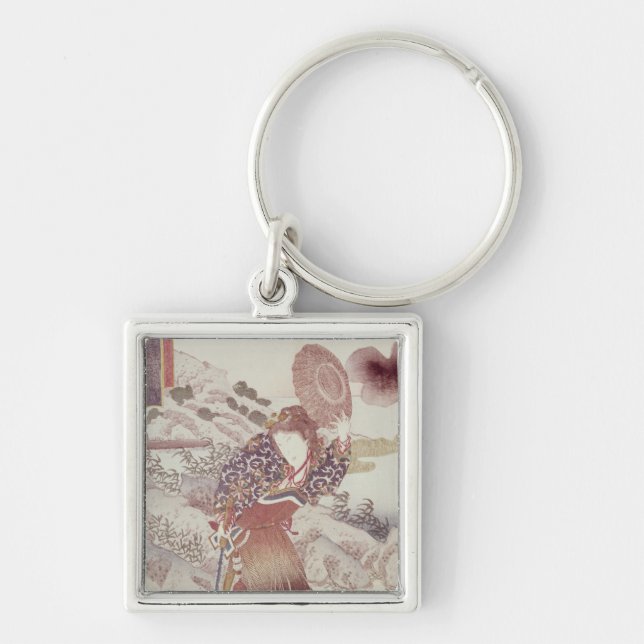 Chaveiro Ator não identificado como Kosanro Ichojosei (Frente)