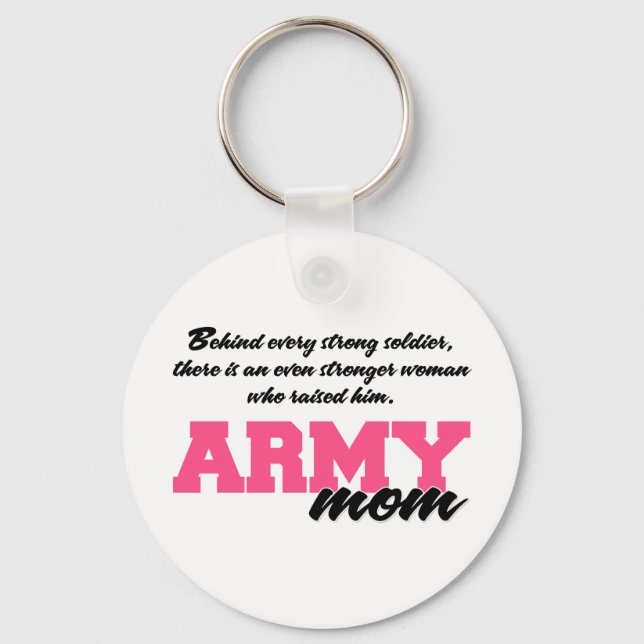 Chaveiro Atrás de cada soldado forte 3 (Frente)