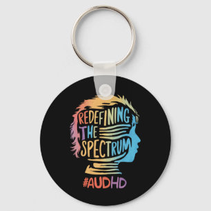 Chaveiro Audhd Autism Adhd Espectro Autismo Neurodiversidad