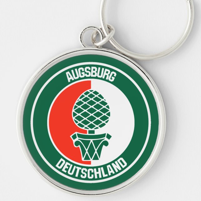Chaveiro Augsburg Round Emblem (Frente)