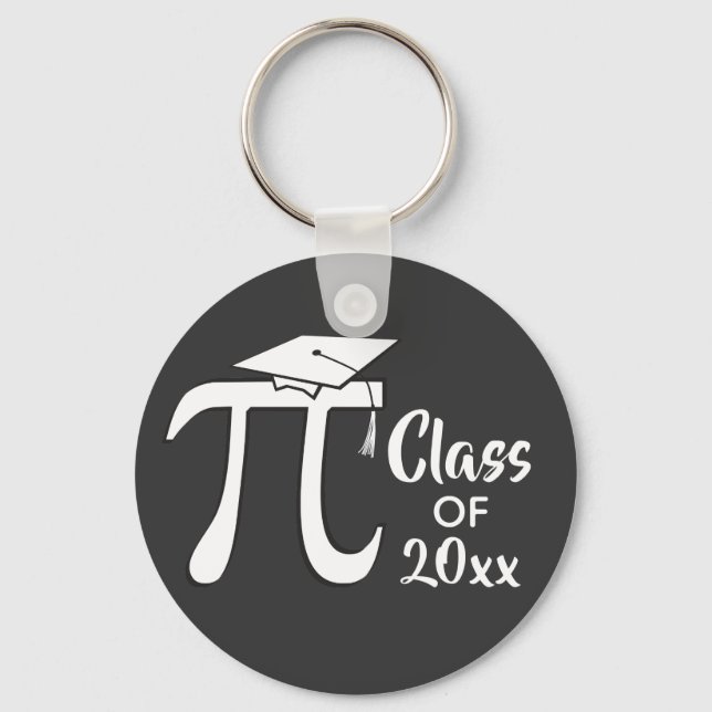 Chaveiro Aula de Graduação de Pi Matemático de Pingente (Frente)