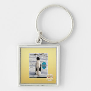 Chaveiro Aumentado por pinguins