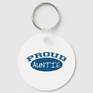 Chaveiro Auntie orgulhoso (azul)
