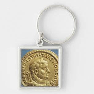 Chaveiro Áureo de Constantius mim Caesar Augustus