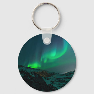 Chaveiro Aurora boreal verde