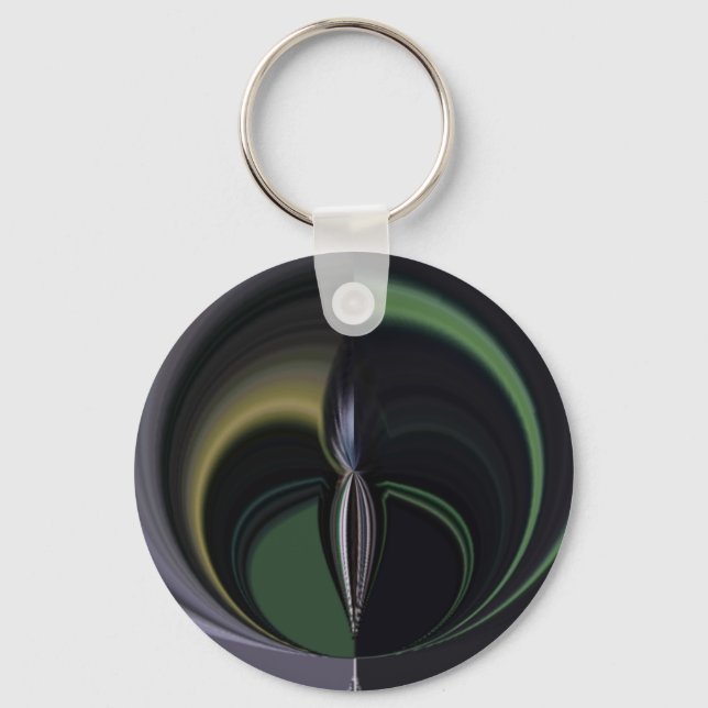 Chaveiro Aurora: Caleidoscópio Cósmico (Frente)