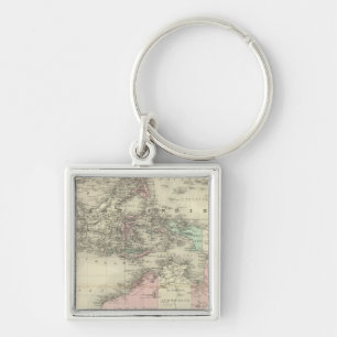 Chaveiro Austrália e Índia Oriental