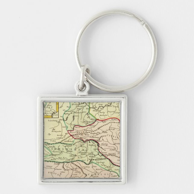Chaveiro Áustria e Eslovênia (Frente)