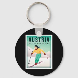 Chaveiro Áustria Para Pistensau De Esqui E Skihaserl