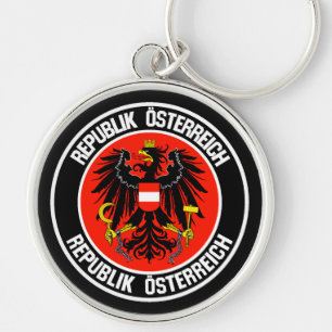 Chaveiro Áustria Round Emblem