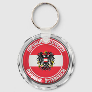 Chaveiro Áustria Round Emblem