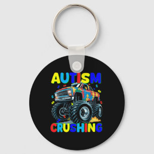 Chaveiro Autism Crusher Truck - Monster Truck Autism Awaren