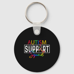 Chaveiro Autism Esquadrão de Sensibilização Autismo Grupo d