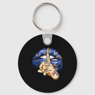 Chaveiro Autism Lips Autism Mom 