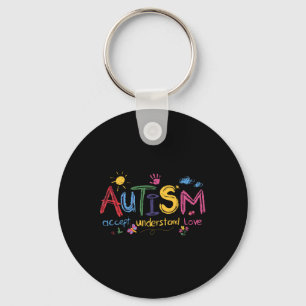 Chaveiro Autismo Aceitar Compreender Autismo Autismo Mon