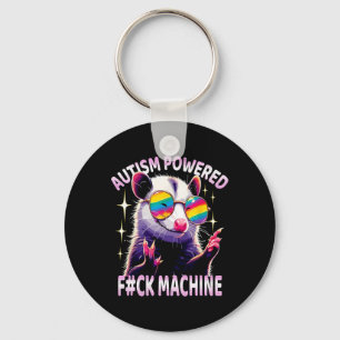 Chaveiro Autismo Acionado F#ck Machine Meme Ogambm Aut