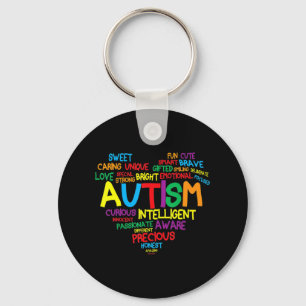 Chaveiro Autismo Autismo Cardíaco Sensibilização Orgulhosa 
