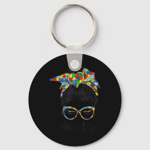 Chaveiro Autismo Autista Consciência Mãe A vida Camisa Mu