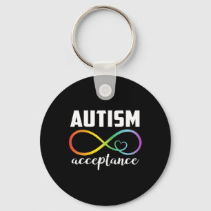 Chaveiro Autismo Consciência Aceitação de Camisas Autismo C