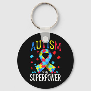 Chaveiro Autismo Consciência É Minha Superpotência Quebra-c