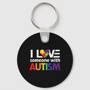 Chaveiro Autismo Consciência Presente Autismo Mãe Eu Amo Al
