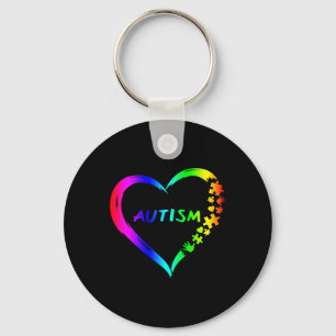 Chaveiro Autismo Deficiência Consciencialização Mês Suporte