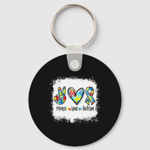 Chaveiro Autismo Do Amor Pela Paz Em Abril Vestimos Azul Pa