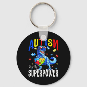 Chaveiro Autismo É Meu Superpoder Autismo Sensibilização Di