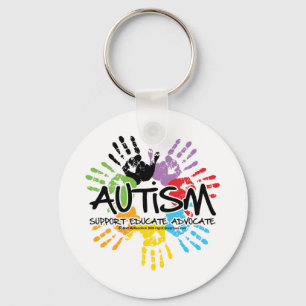 Chaveiro Autismo Handprint