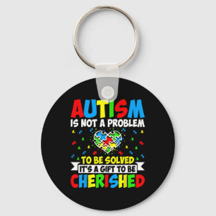 Chaveiro Autismo Não É Um Problema A Ser Resolvido - Autism