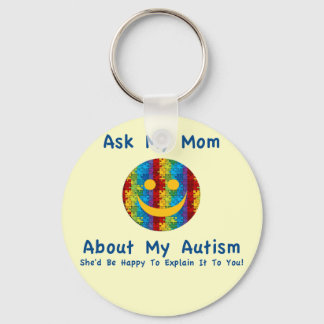 Chaveiro Autismo: Pergunte à minha mãe