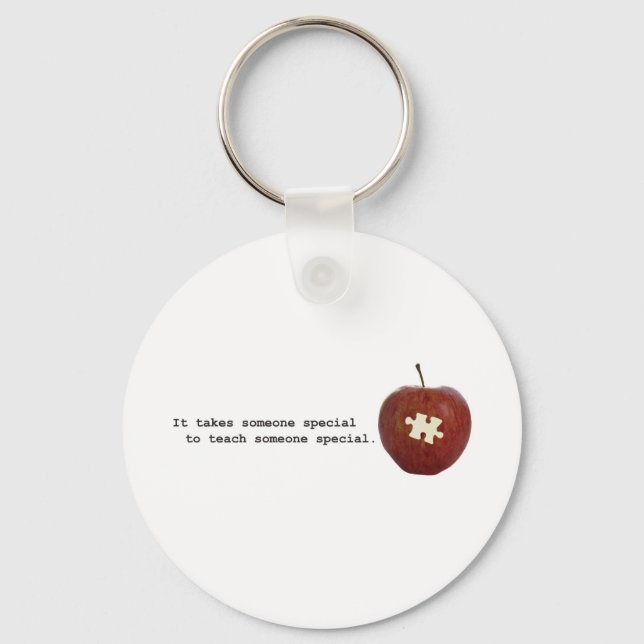 Chaveiro Autismo Professor (Frente)