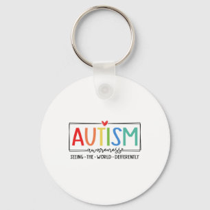 Chaveiro Autismo Retroativo Vendo O Mundo Diferentemente Au