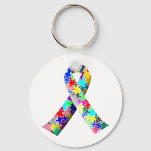Chaveiro Autismo Ribbon