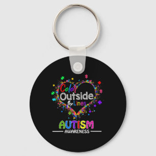 Chaveiro Autismo Sensibilização Abril para Mulheres Mais Ta