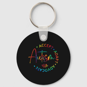 Chaveiro Autismo Sensibilização Aceite Adaptar Advocate Aut
