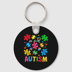 Chaveiro Autismo Sensibilização Aceite Adaptar Advocate Aut