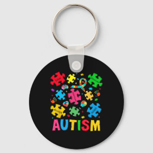 Chaveiro Autismo Sensibilização Aceite Adaptar Advocate Aut