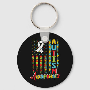 Chaveiro Autismo Sensibilização Autistas Apoiam Autistas A